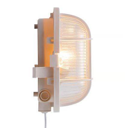 Nordlux - Väli seinavalgusti SKOTLAMPE 1xE27/60W/230V IP44 valge