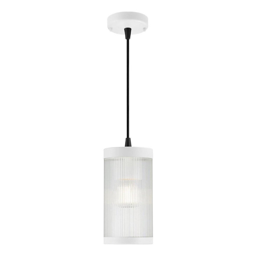 Nordlux - Välilhter COUPAR 1xE27/25W/230V IP33 d. 13 cm valge