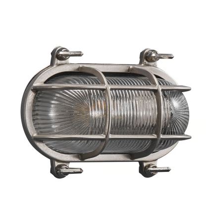 Nordlux - väliseinavalgusti HELFORD 1xE27/12,5W/230V IP64, hall