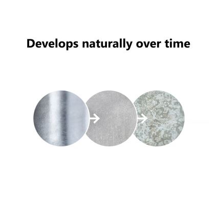 Nordlux - välisseinavalgusti AGGER 1xE27/60W/230V IP54, hõbedane