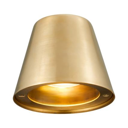 Nordlux - Välisseinavalgusti ALERIA 1xGU10/35W/230V IP44 messing
