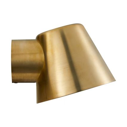 Nordlux - Välisseinavalgusti ALERIA 1xGU10/35W/230V IP44 messing