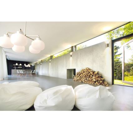 Nordlux - välisseinavalgusti CANTO 2xGU10/28W/230V IP44 messing