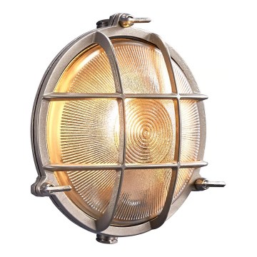 Nordlux - Välisseinavalgusti POLPERRO 1xE27/12,5W/230V IP64 hall