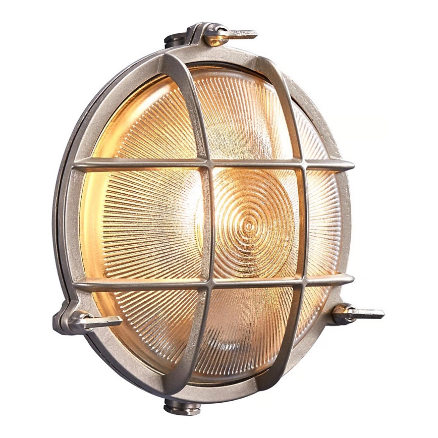 Nordlux - Välisseinavalgusti POLPERRO 1xE27/12,5W/230V IP64 hall