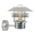Nordlux - Välisseinavalgusti VEJERS 1xE27/60W/230V IP54 hõbedane
