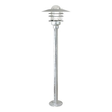Nordlux - välisvalgusti AGGER 1xE27/60W/230V IP54 hõbedane