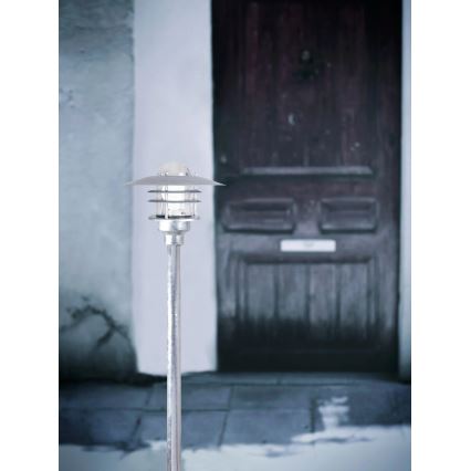 Nordlux - välisvalgusti AGGER 1xE27/60W/230V IP54 hõbedane