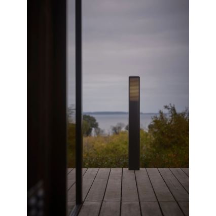 Nordlux - välisvalgusti SIDARA 1xE27/15W/230V IP44 95 cm must