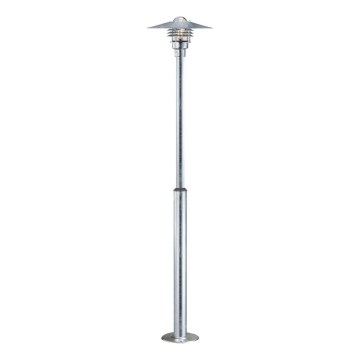 Nordlux - Välisvalgusti VEJERS 1xE27/60W/230V IP54 hõbedane