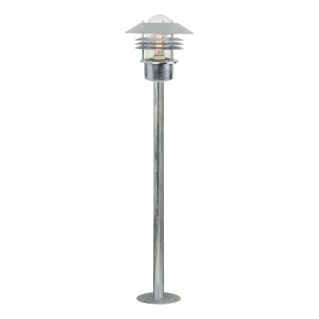 Nordlux - Välisvalgusti VEJERS 1xE27/60W/230V IP54 hõbedane
