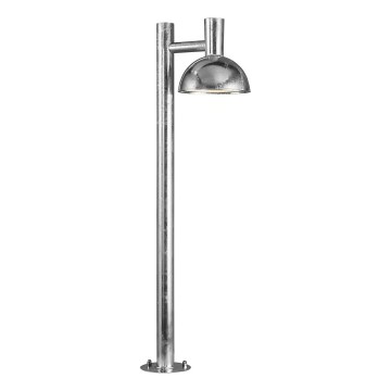 Nordlux - Välivalgusti ARKI 1xE27/20W/230V IP54 100 cm hõbedane