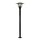Nordlux - Välivalgusti LONSTRUP 1xE27/60W/230V IP44 must 116 cm
