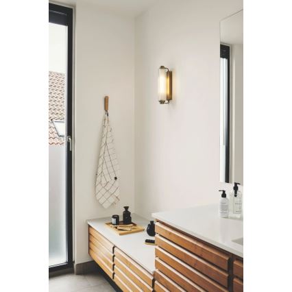 Nordlux - Vannitoa peegelvalgusti NIMAL 2xE14/25W/230V IP44 messing