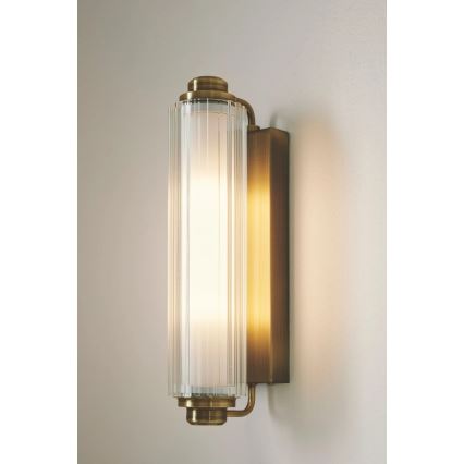 Nordlux - Vannitoa peegelvalgusti NIMAL 2xE14/25W/230V IP44 messing