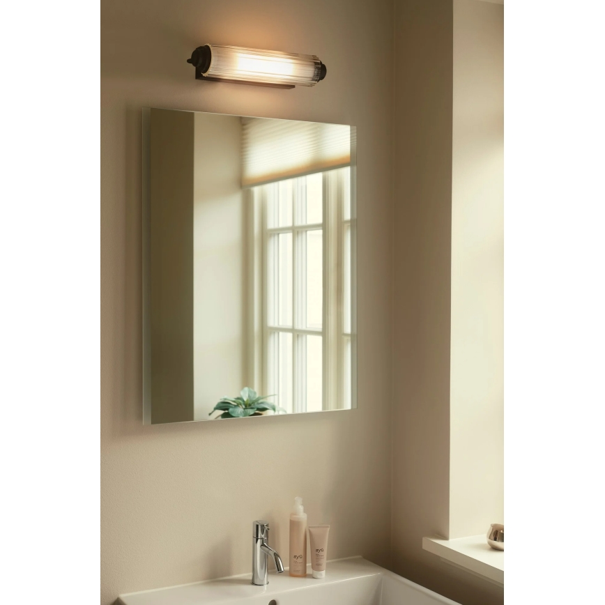 Nordlux - Vannitoa peegli valgusti NIMAL 2xE14/25W/230V IP44 must