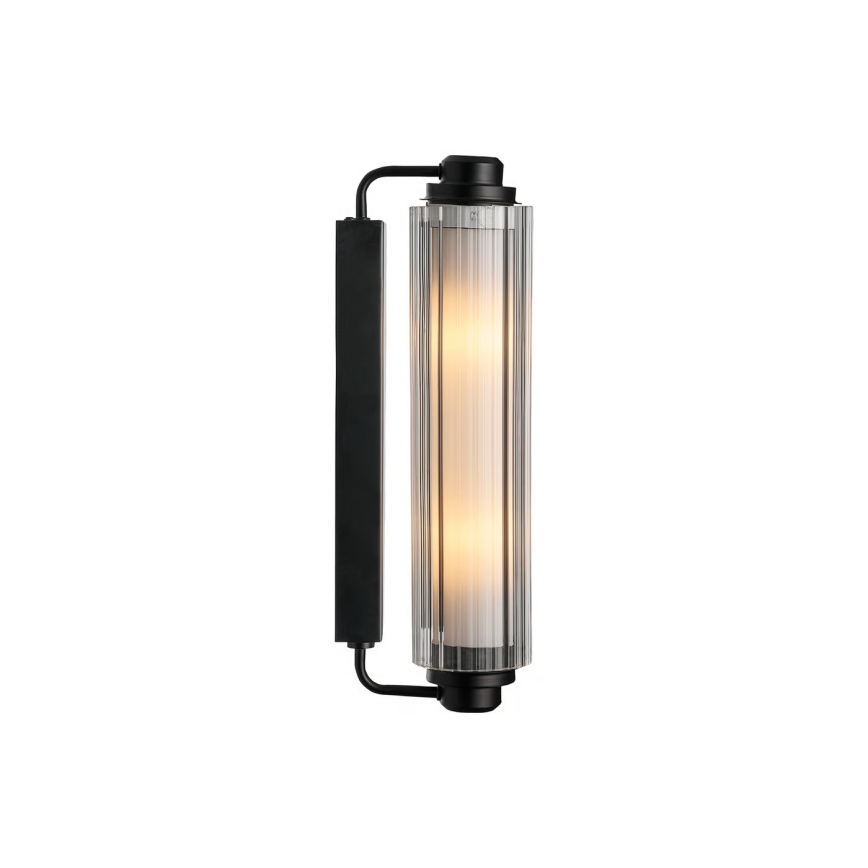 Nordlux - Vannitoa peegli valgusti NIMAL 2xE14/25W/230V IP44 must