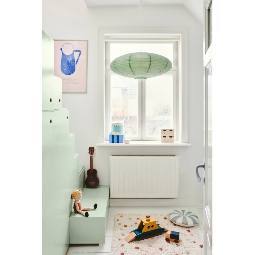 Nordlux - varjuk lühtrile VILLO E27 pr. 60 cm roheline