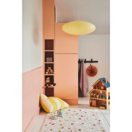 Nordlux – VILLO E27 varjuk ripplambile, Ø 60 cm, kollane