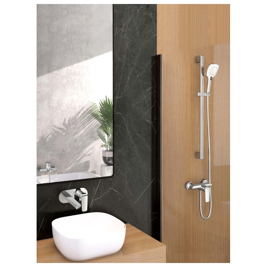 Novaservis - Dušikomplekt ECO läikiv kroom