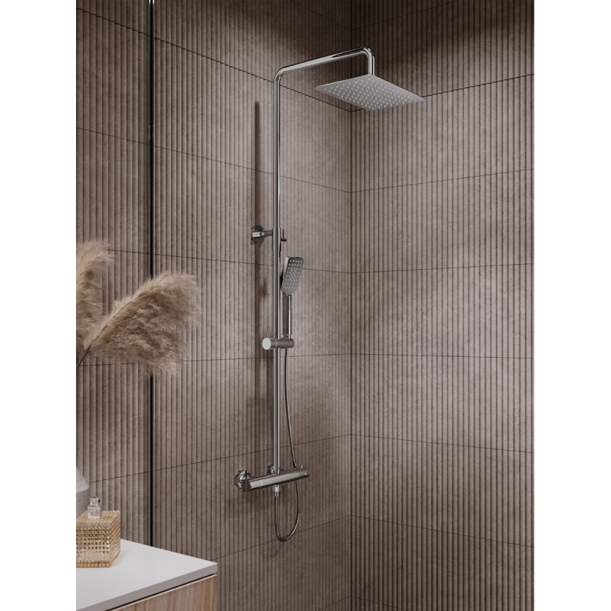 Novaservis - Dušikomplekt termostaatilise kraaniga METALIA ECO läikiv kroom