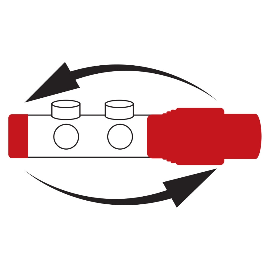 Novaservis - Keskühendusega radiaatorikomplekt, nurgamudel, valge