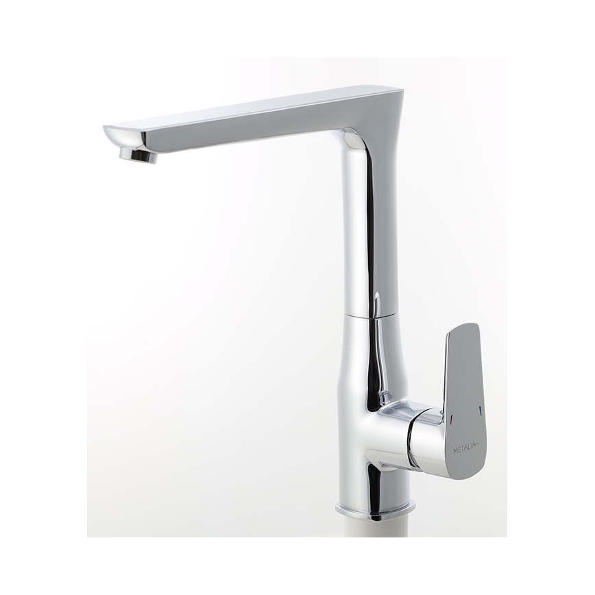 Novaservis - Köögisegisti METALIA läikiv kroom