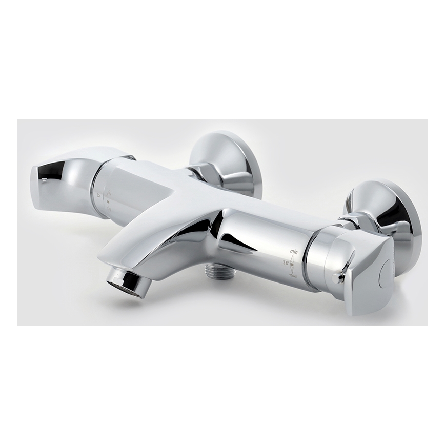 Novaservis - Termostaatne vannisegisti METALIA läikiv kroom