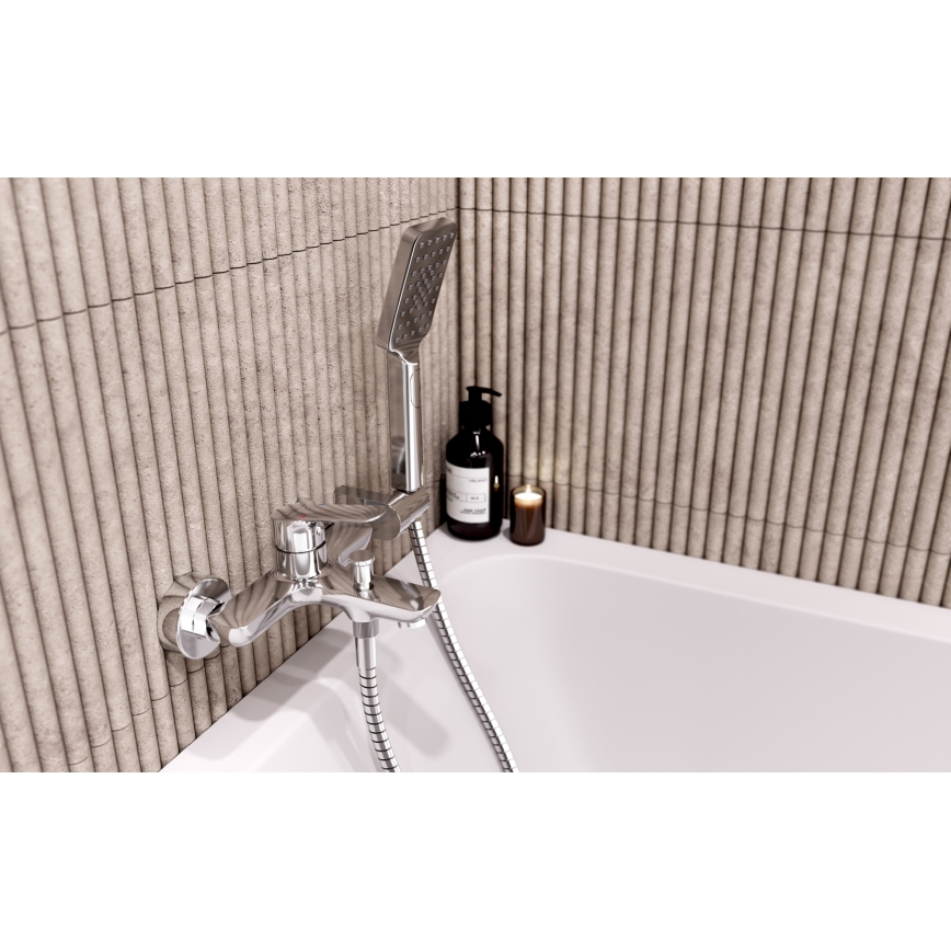 Novaservis - Vannisegisti komplekt METALIA läikiv kroom