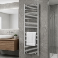 Novaservis - Vannitoa redelradiaator 423W/230V 160x45 cm läikiv kroom, sirge