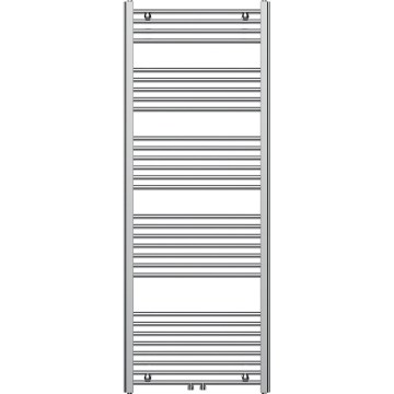 Novaservis - Vannitoa redelradiaator 544W/230V 160x60 cm läikiv kroom sirge