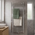 Novaservis - Vannitoa redelrätikuivati 423W/230V 120x60 cm läikiv kroom, sirge
