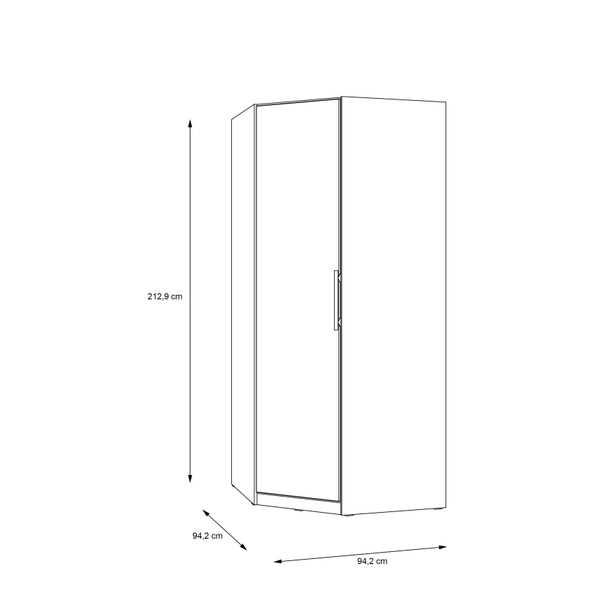 Nurgariidekapp MARO 94x213 cm artisan-tamm