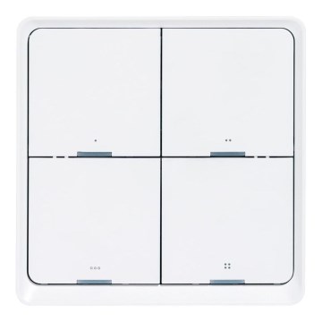 Nutikas 4-nupuline lüliti 1×CR2430 valge