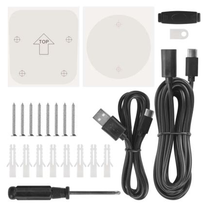 Nutikas päikesepaneeliga anduriga kaamera GoSmart 4G/LTE 10400mAh 5V IP65 Tuya