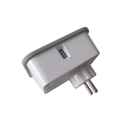 Nutikas pistikupesa kulumõõtjaga 3680W/230V + 2xUSB/12W/5V Wi-Fi