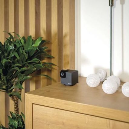 Nutikas pöörlev sisekaamera liikumisanduriga GoSmart 5V Wi-Fi Tuya must