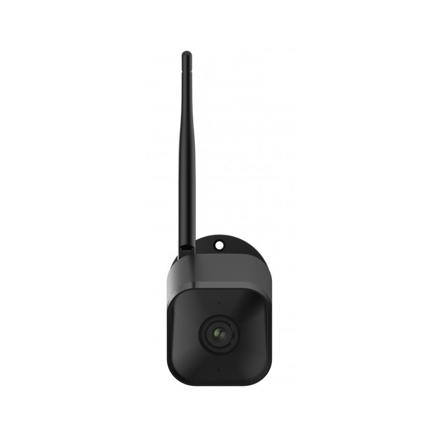 Nutikas välikaamera anduriga Full HD 1080p 12V IP65 Wi-Fi Tuya must