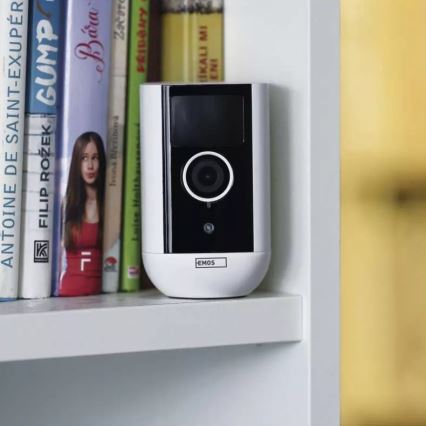 Nutikas välikaamera liikumisanduriga GoSmart 5V 9600mAh IP65 Wi-Fi Tuya