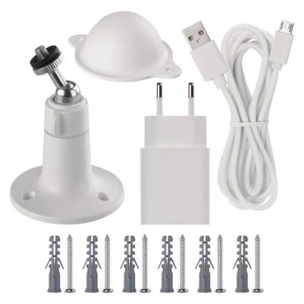 Nutikas välikaamera liikumisanduriga GoSmart 5V 9600mAh IP65 Wi-Fi Tuya