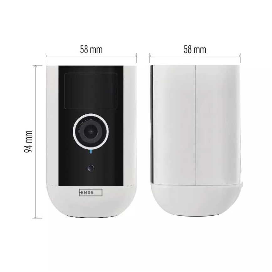 Nutikas välikaamera liikumisanduriga GoSmart 5V 9600mAh IP65 Wi-Fi Tuya