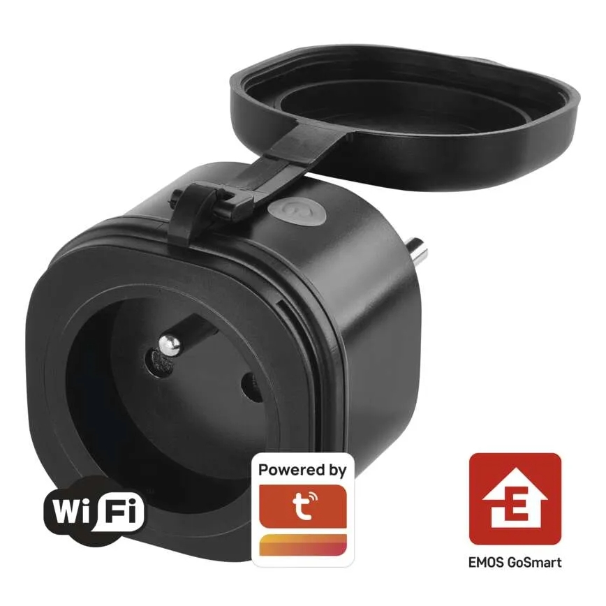 Nutikas välipistikupesa GoSmart 3680W/230V/16A Wi-Fi Tuya IP44
