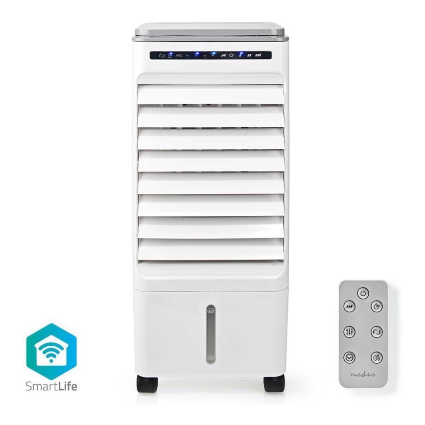 Õhujahuti 65W/230V Wi-Fi Tuya valge + kaugjuhtimispult