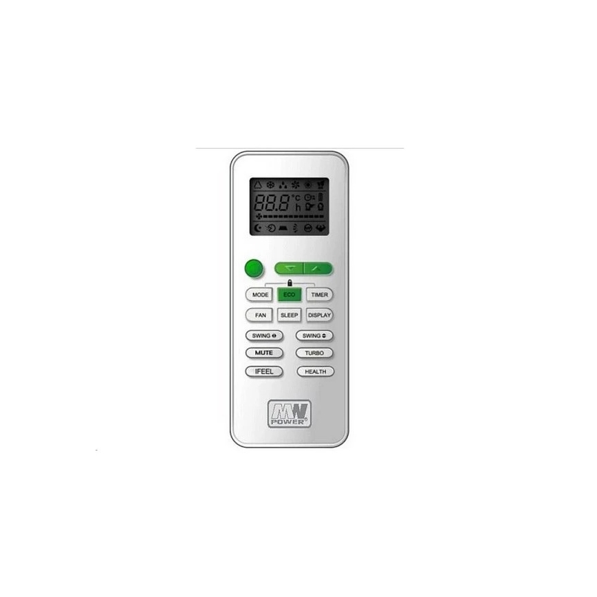 Õhukonditsioneer 18K V1 5,2 kW 18000 BTU Wi-Fi Tuya valge + kaugjuhtimispult