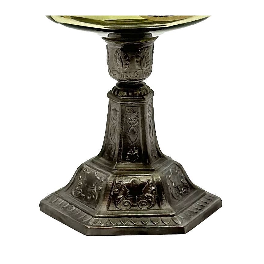 Õlilamp LUDMILA 42 cm metsaroheline