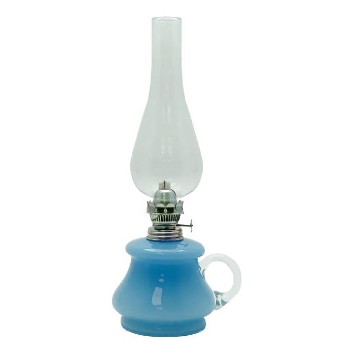 Õlilamp TEREZA 34 cm helesinine