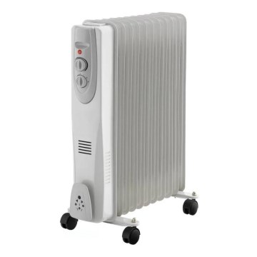 Õliradiaator 11 ribiga 1000/1500/2500W/230V valge