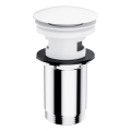 OMNIRES A706BM - Valamu äravoolupesa CLICK-CLACK d. 6,6 cm matt valge
