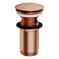 OMNIRES A706CPB - Valamu äravoolupesa CLICK-CLACK d. 6,6 cm harjatud vask