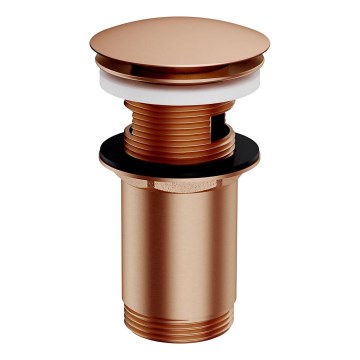 OMNIRES A706CPB - Valamu äravoolupesa CLICK-CLACK d. 6,6 cm harjatud vask